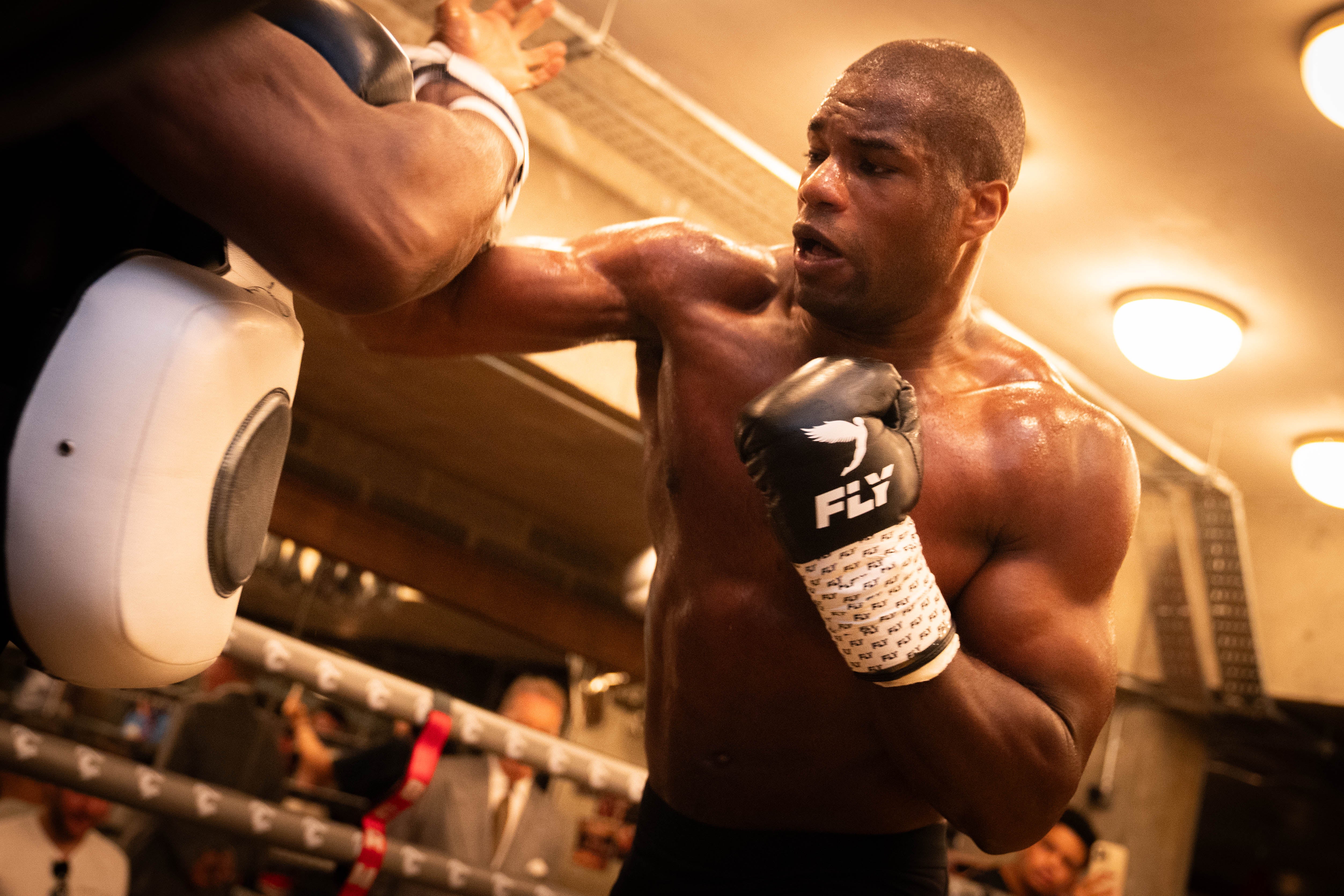 Daniel Dubois ahead of his bout with Anthony Joshua