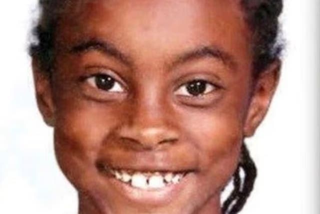 <p>A photo of nine-year-old Asha Degree from when she went missing</p>