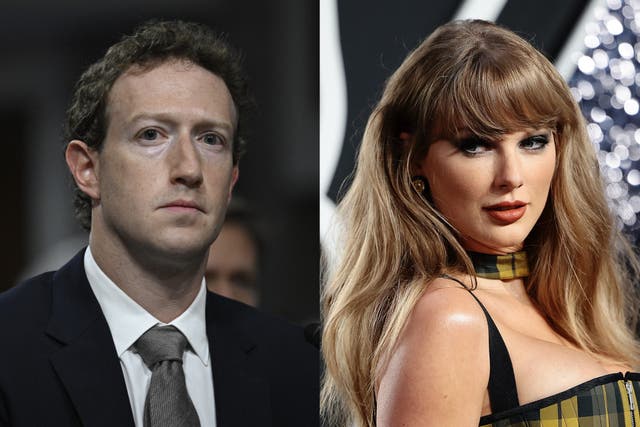 <p>Mark Zuckerberg says his daughter told him she wanted to be like Taylor Swift </p>