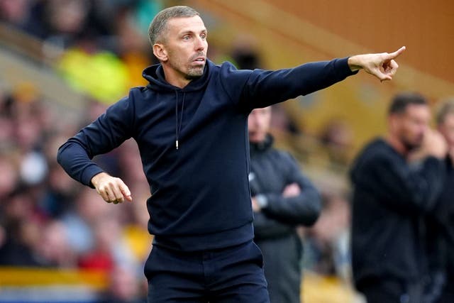 Wolves head coach Gary O’Neil (David Davies/PA)