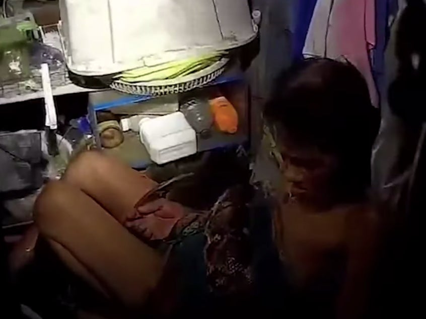 Arom Arunroj was washing up after dinner in her home in Samut Prakan province when she first felt the snake bite