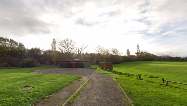 <p>The home of Hellenic Fisher FC, near to where the attack took place in Corby, Northamptonshire </p>