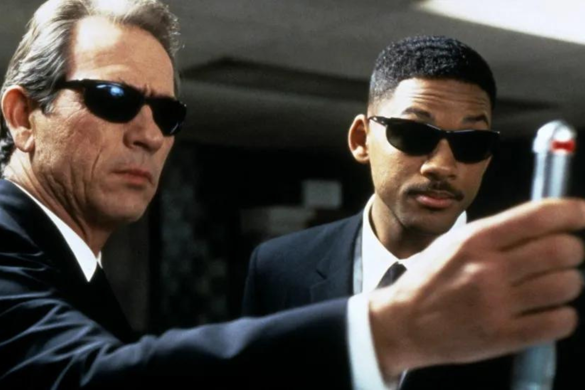 Tommy Lee Jones and Will Smith in ‘Men in Black'