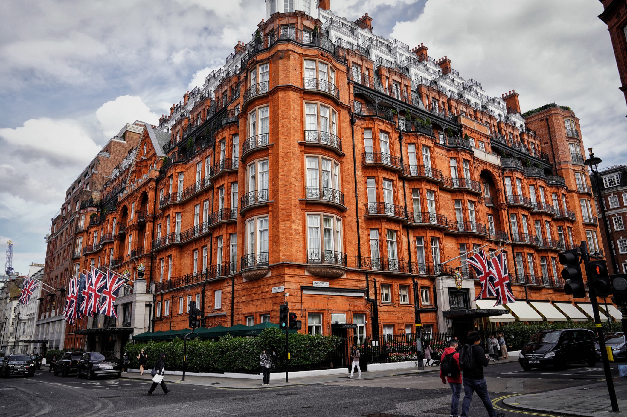 Claridge's é considerado um dos melhores hotéis no cenário de acomodações de luxo de Londres