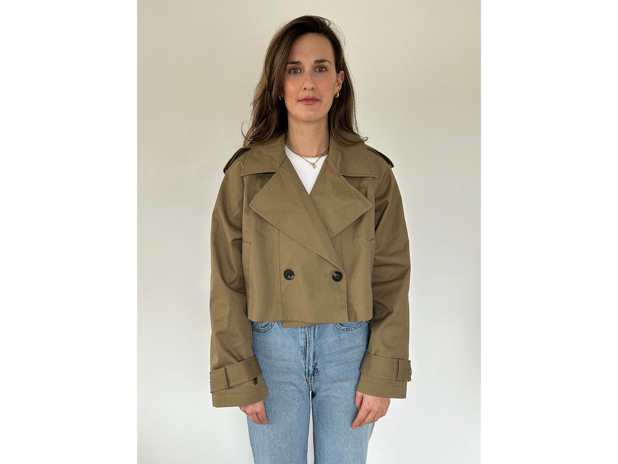 Best women’s trench coat Indybest review Asos Design cropped trench coat 