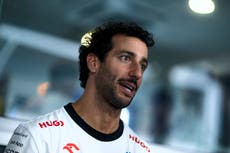 Daniel Ricciardo admits F1 future is ‘up in the air’ ahead of Singapore GP