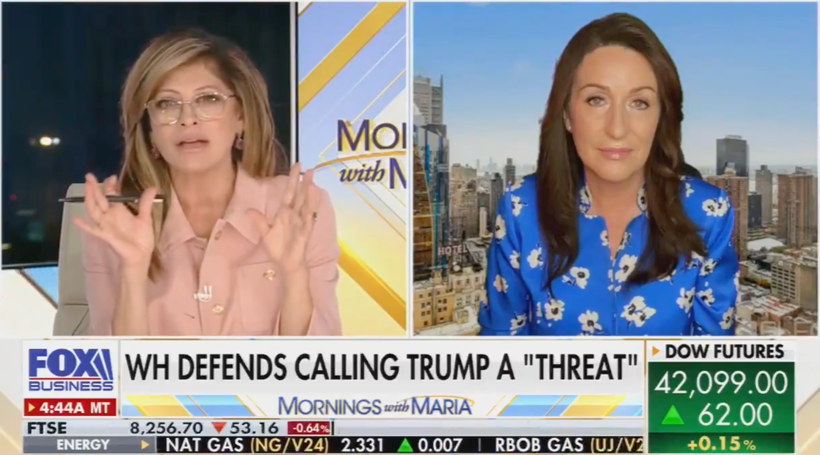 Maria Bartiromo tried to link the timing of Diddy’s arrest to Trump’s latest assassination attempt