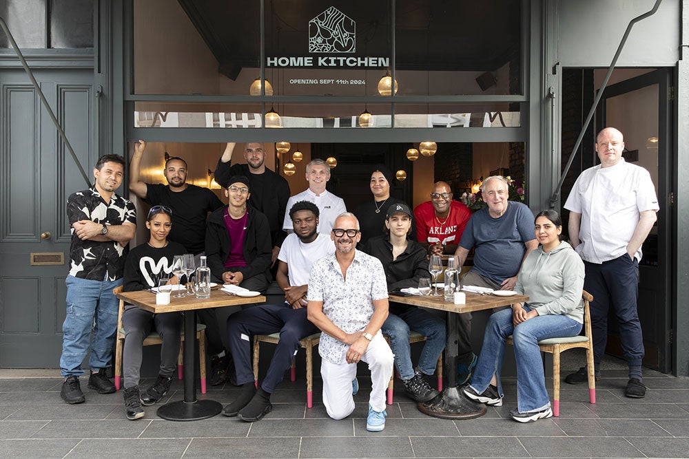 The restaurant opened in September and employs 15 people considered homeless