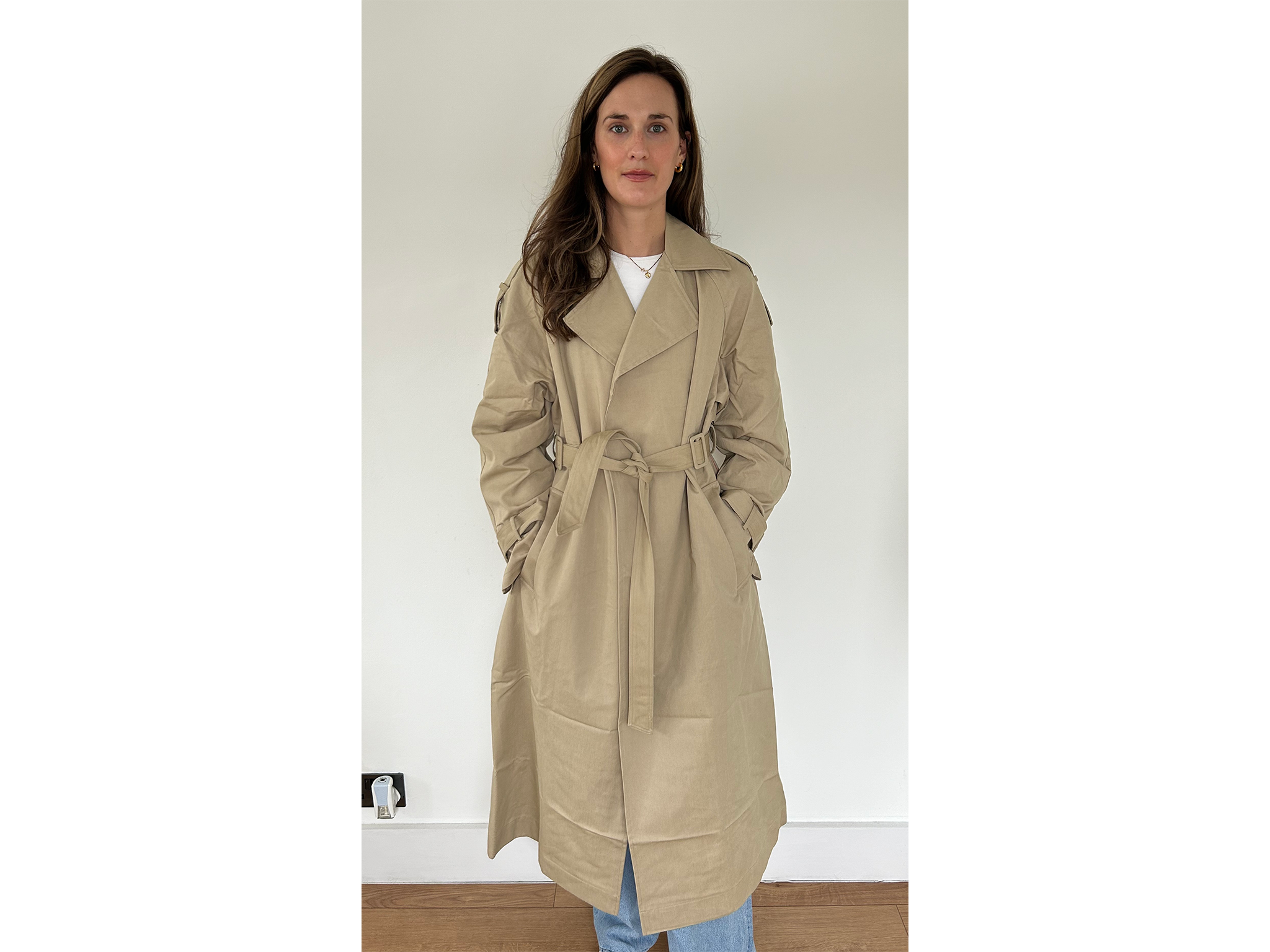 Best women’s trench coat IndyBest review Topshop minimal trench coat 