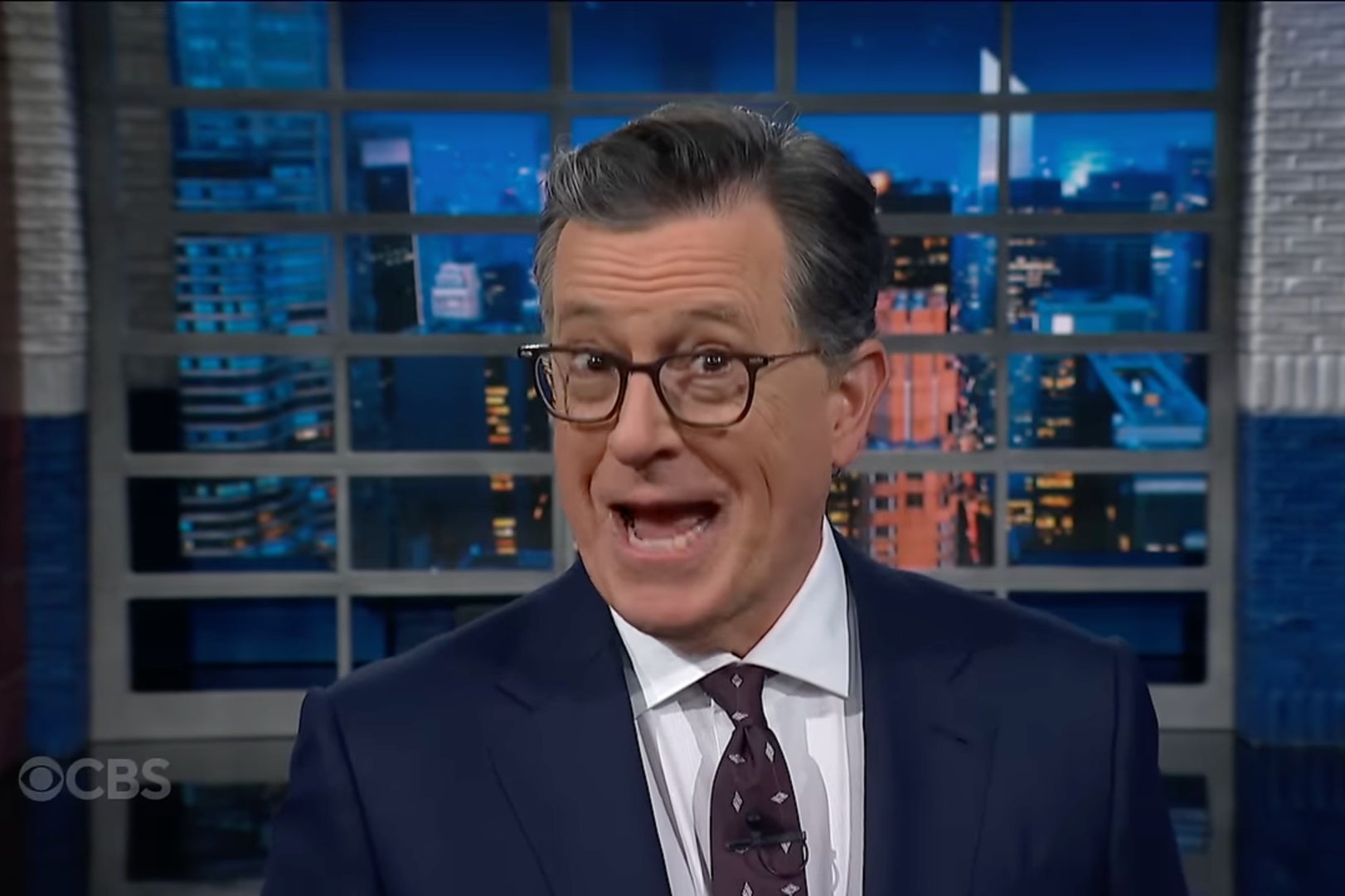 Stephen Colbert was left baffled after Melania brought up her own nude modelling photos in an X post on Wednesday