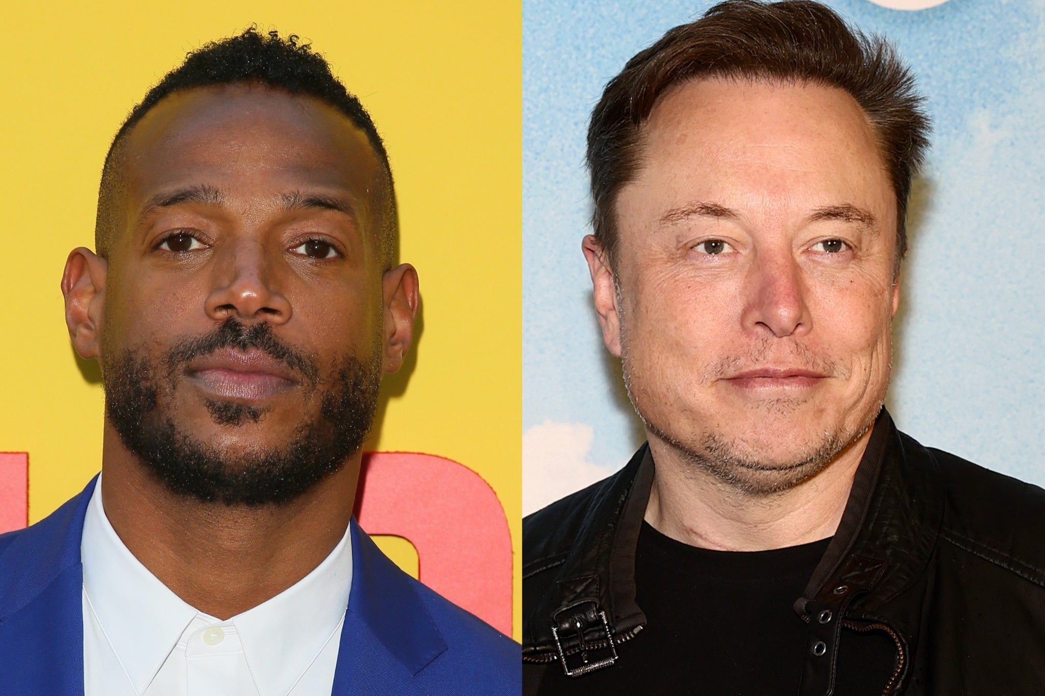 Marolon Wayans and Elon Musk