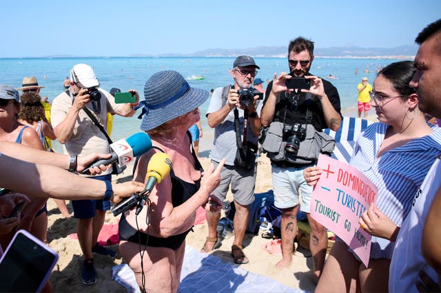 <p>Some 32 per cent of Spanish residents say their local area has too many tourists visiting at one time, a new YouGov poll reveals </p>