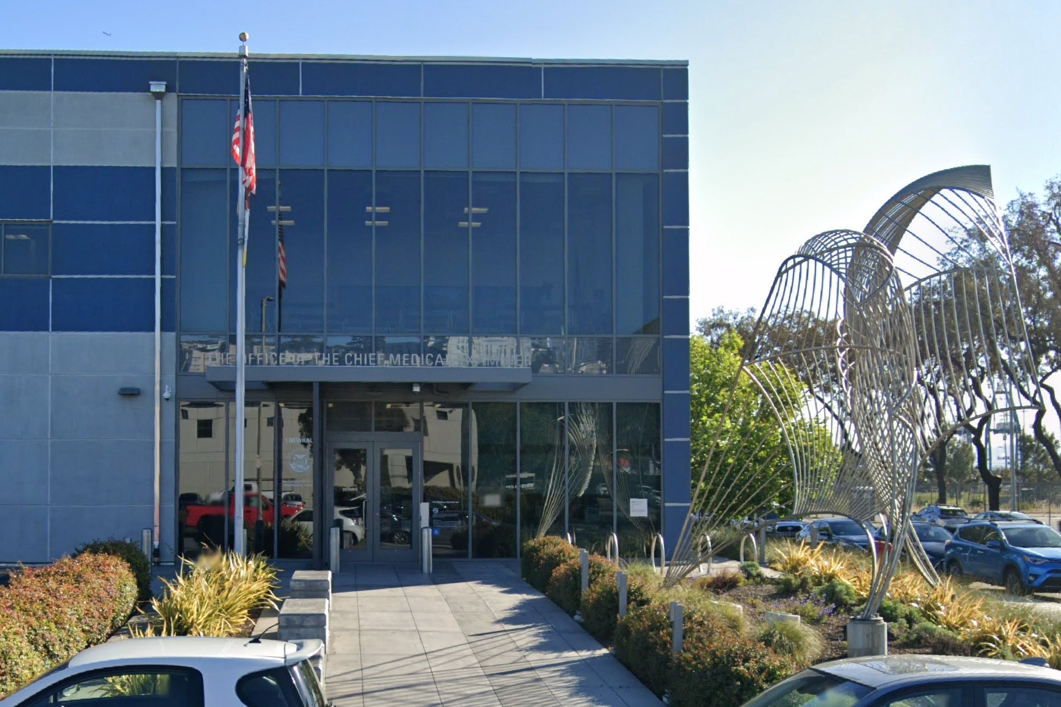 The Office of the Chief Medical Examiner in San Francisco (pictured) misidentified Kylie Robinsons’ father