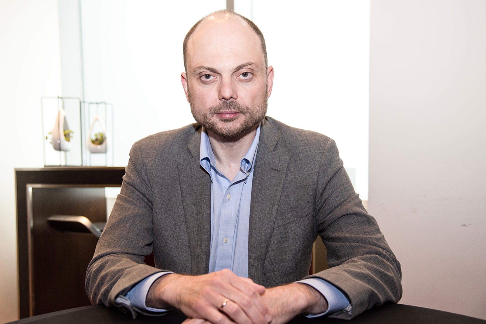 Vladimir Kara-Murza sits down with The Independent in London to recall his Siberian prison ordeal