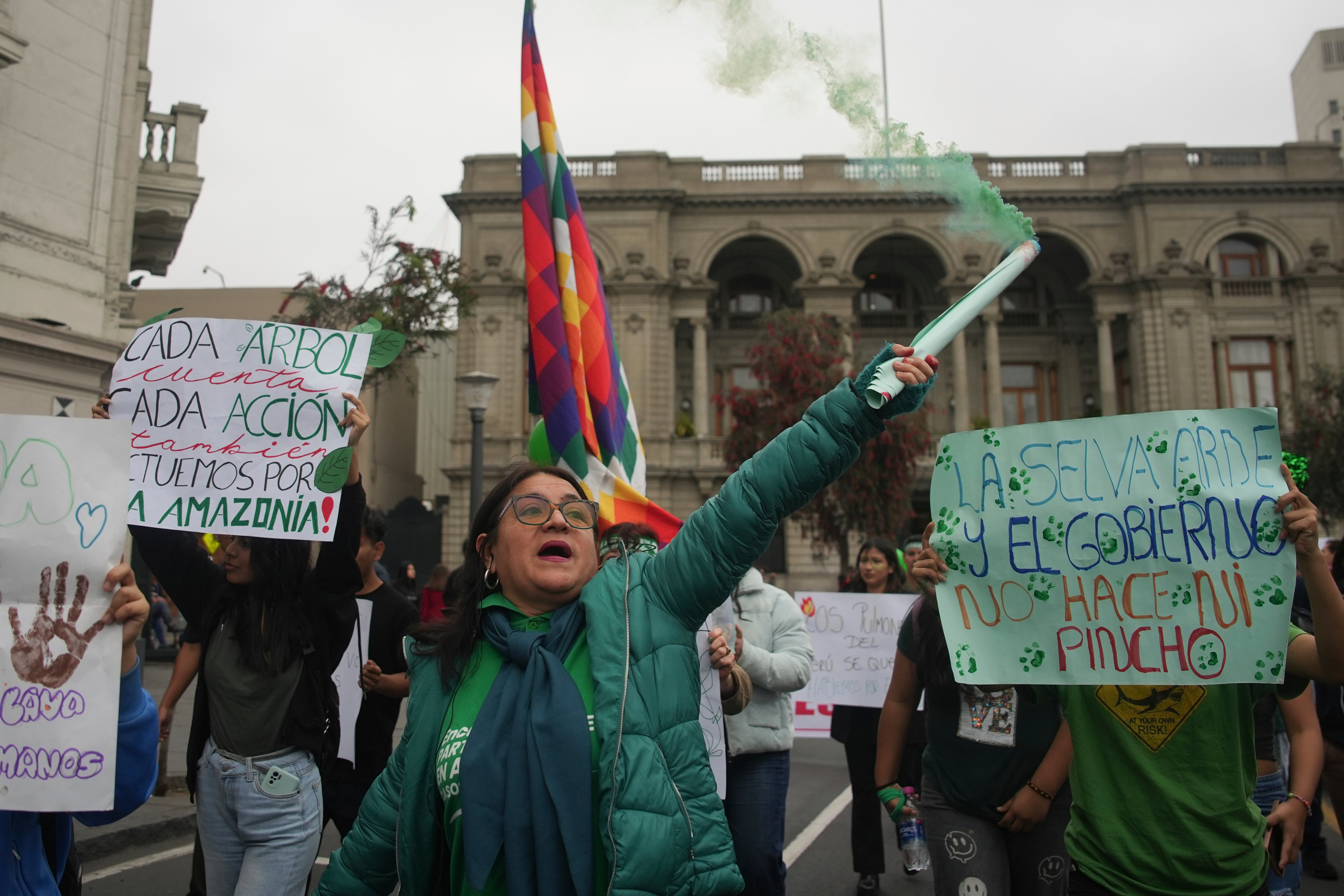 Peru Climate Protests
