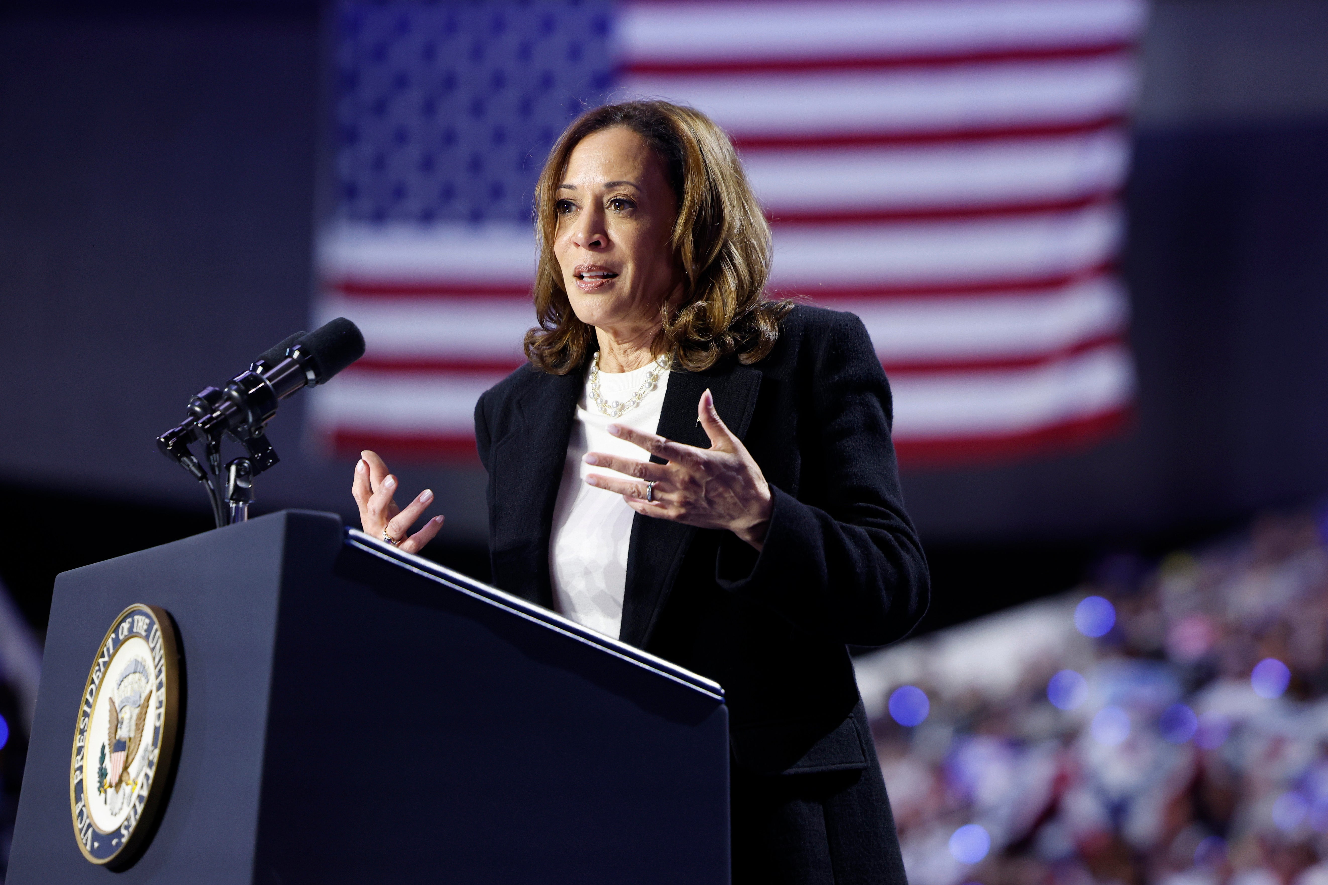 Democratic presidential nominee, U.S. Vice President Kamala Harris is making a play for North Carolina. But she will need to win over students who are not sure about her.