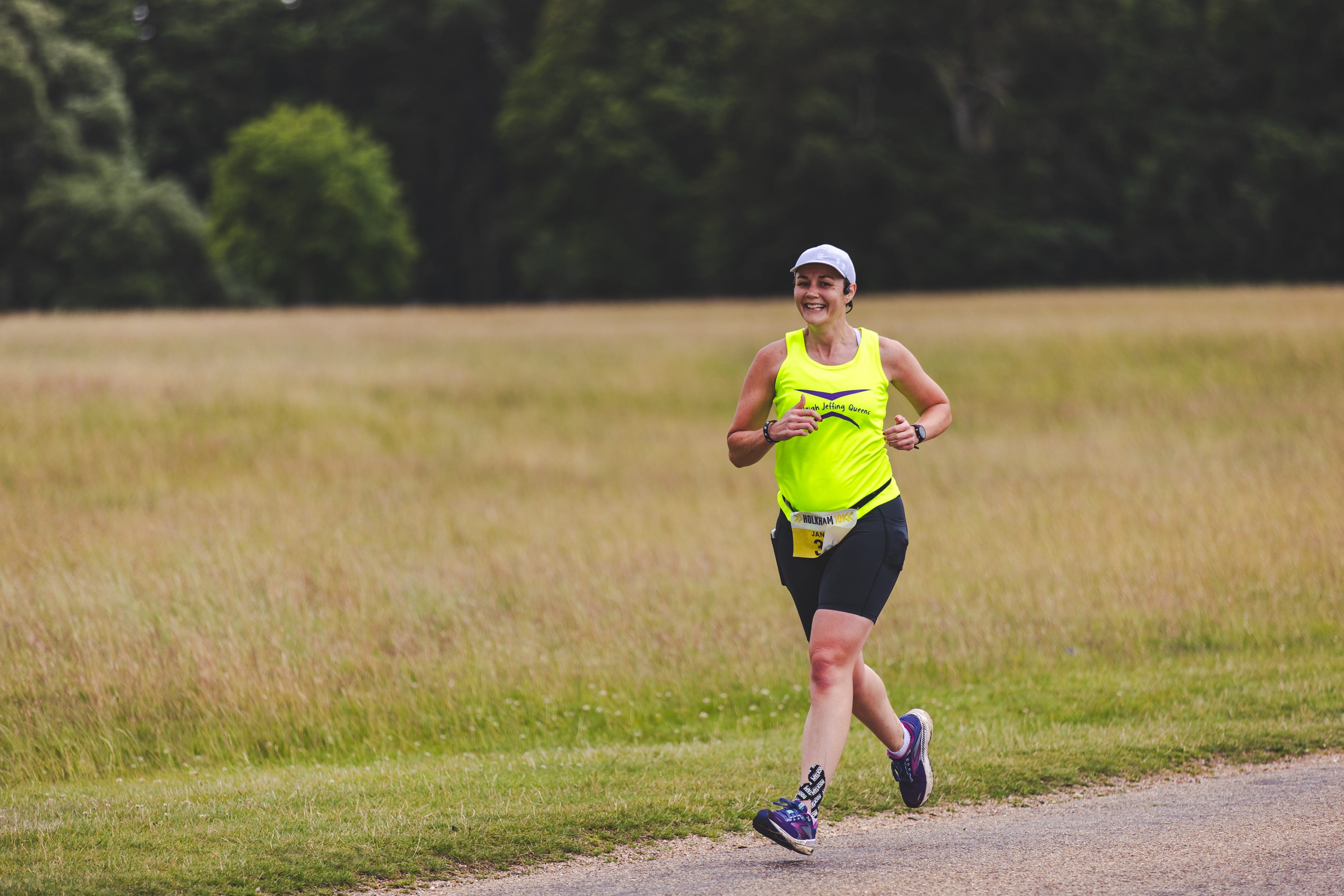 Janine Edgar will be raising money for Cancer Research UK when she takes part in the Royal Parks Half Marathon on October 13 (Handout/PA)