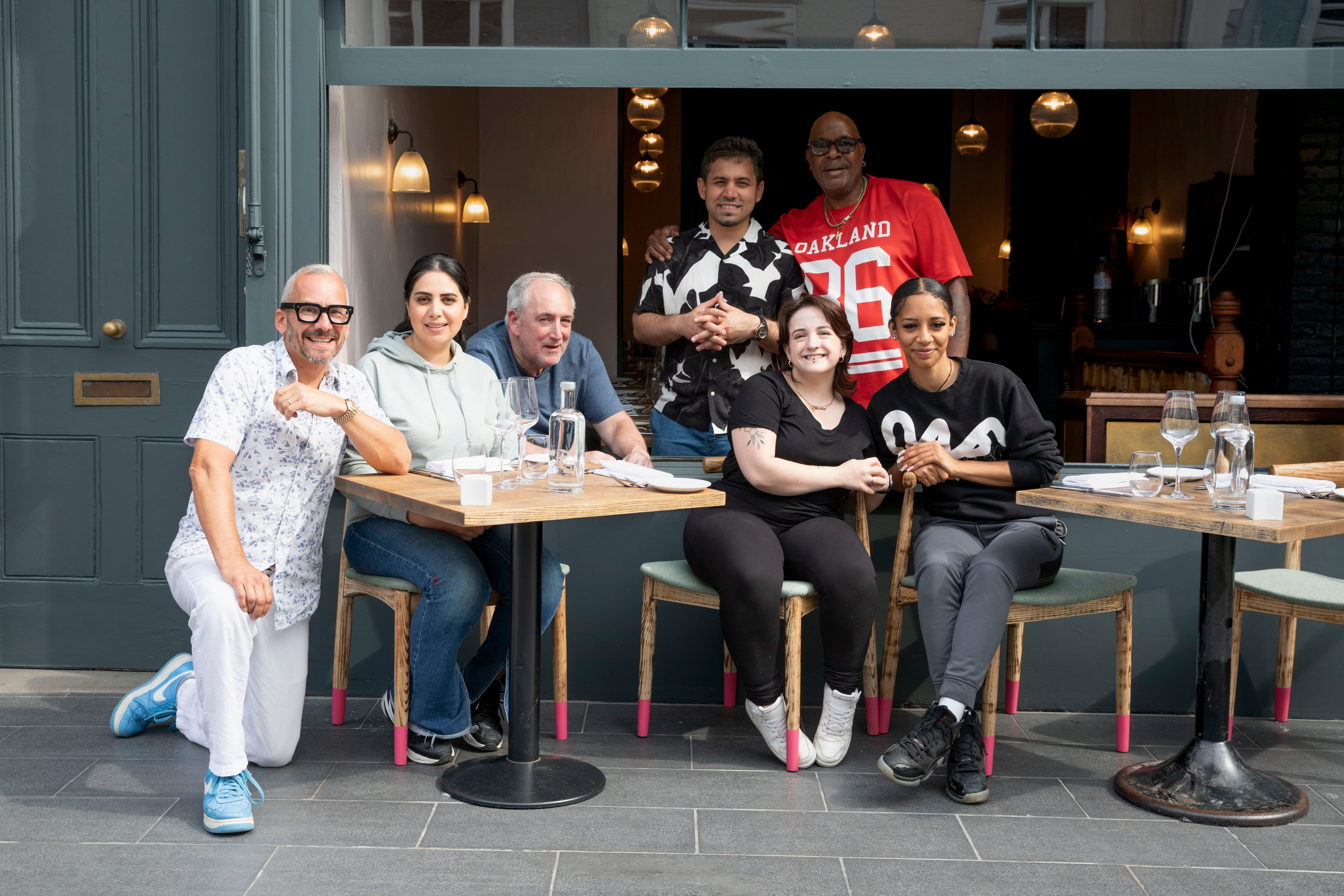 The restaurant opened in September and employs 15 people considered homeless.