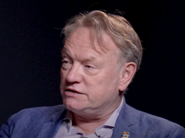 <p>Jared Harris on ‘Independent’ series ‘Go to Bat’</p>