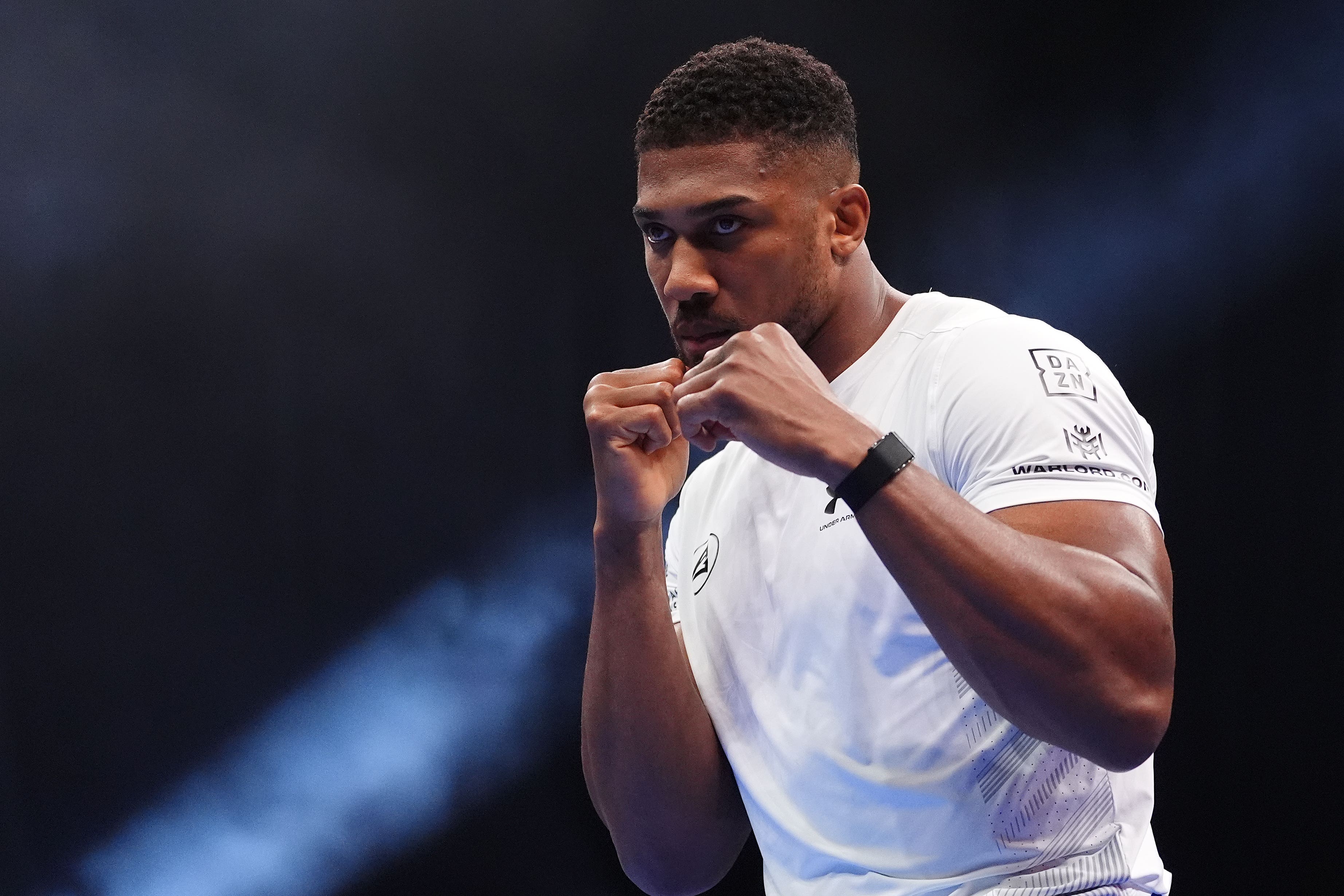 Anthony Joshua is aiming to become a three-time world champion (Bradley Collyer/PA)