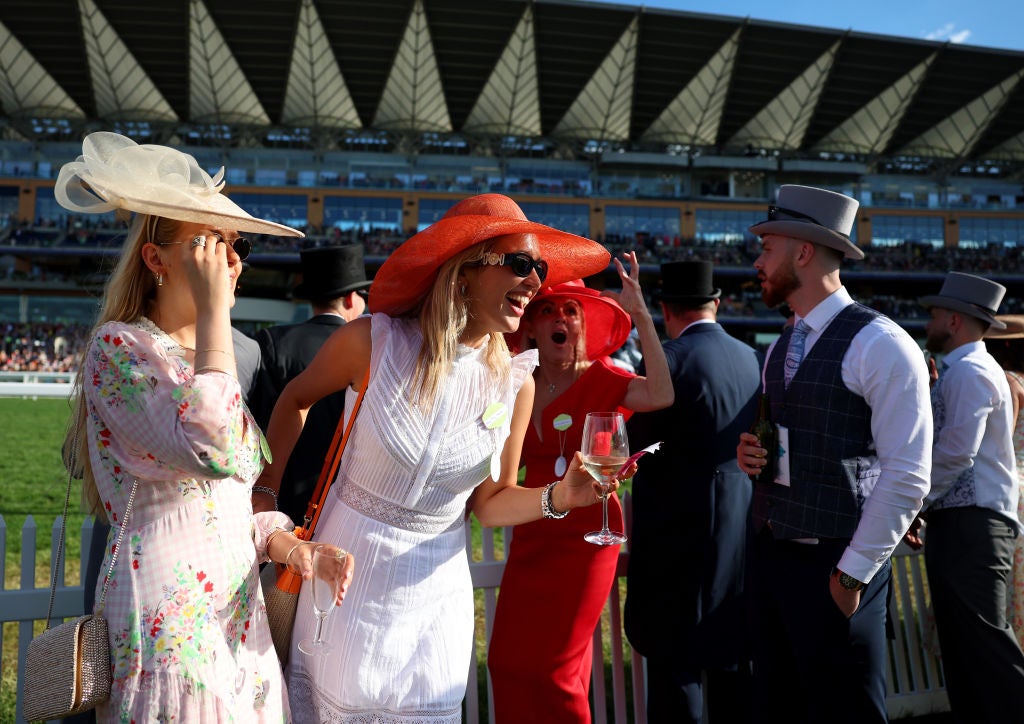 Ascot is often frequented by middle-class people – or those invited by Harrogate Spring...