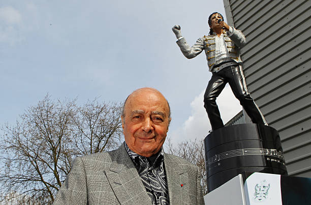 Al-Fayed installed a widely criticsed Michael Jackson statue after the popstar’s death