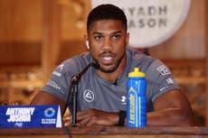 Anthony Joshua reveals how ‘mouthy’ stranger in pub provoked Daniel Dubois row