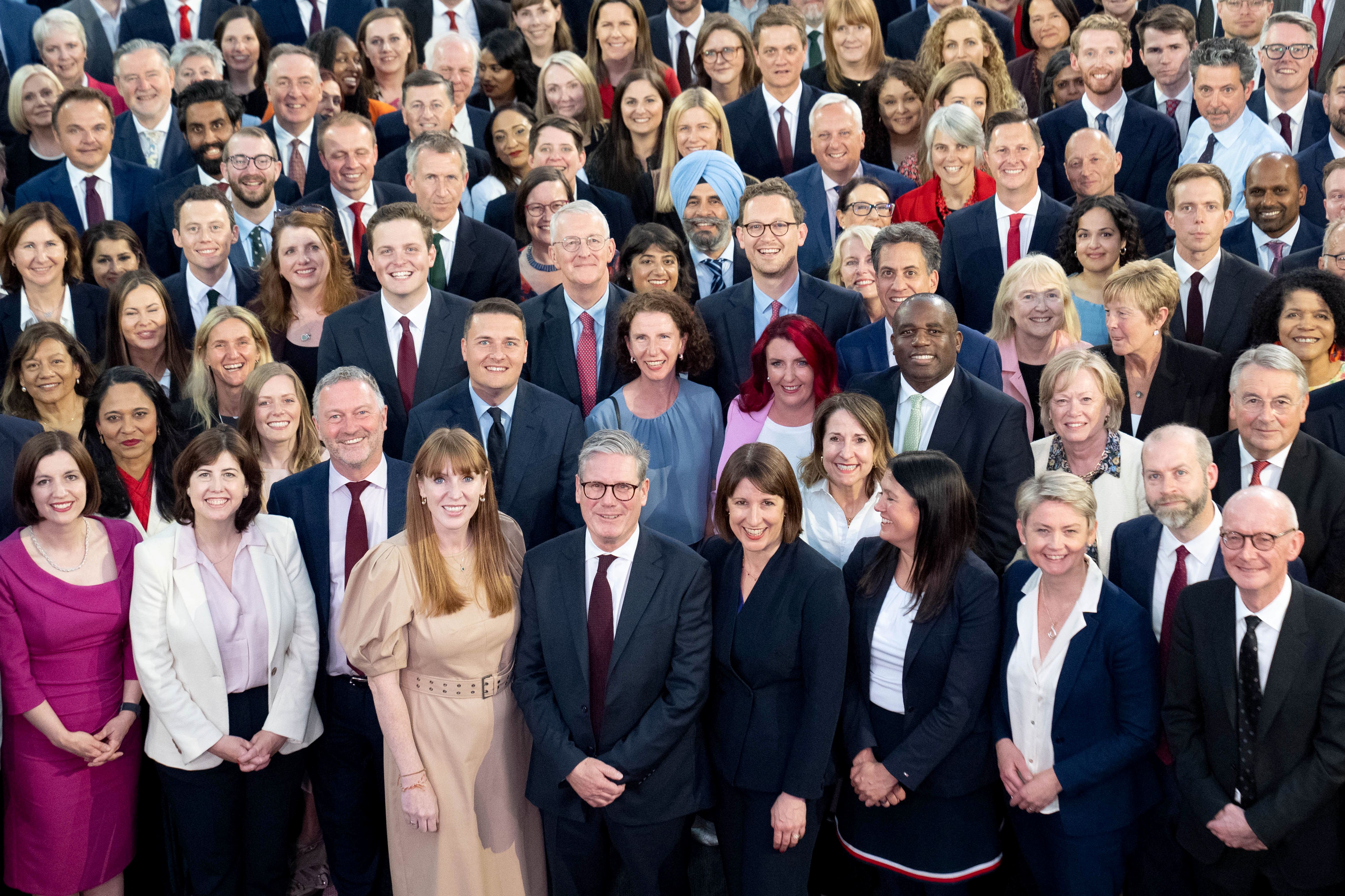 Women MPs make up 46% of the Parliamentary Labour Party after July’s election (Stefan Rousseau/PA)