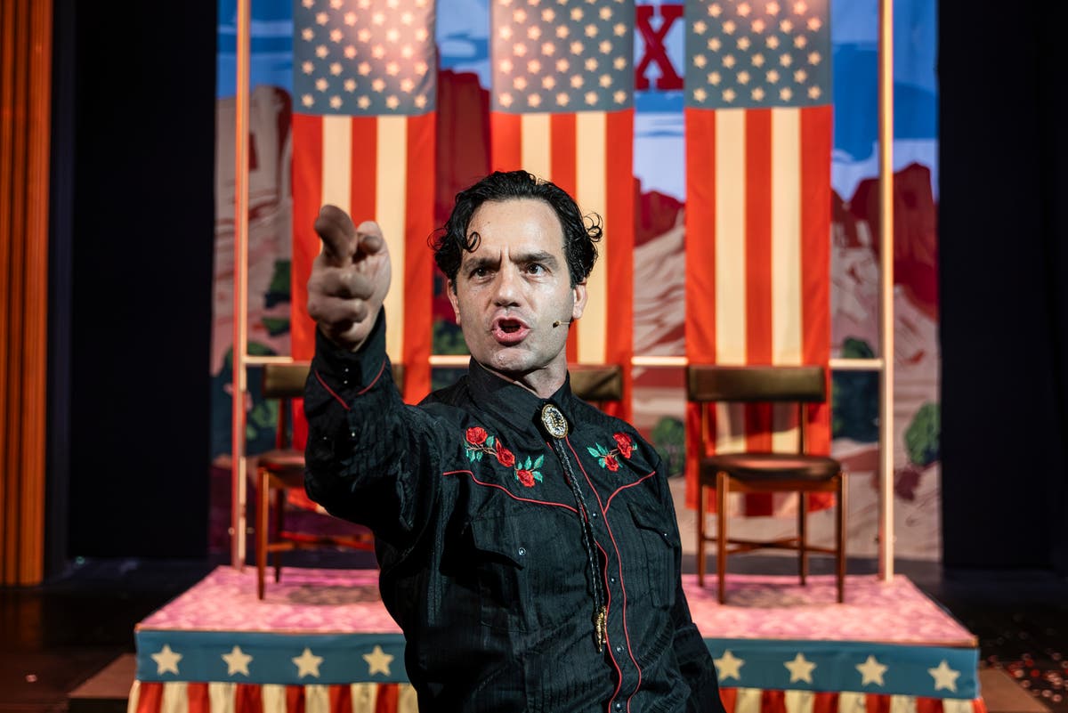 A Face in the Crowd, review: Elvis Costello&rsquo;s satirical musical isn&rsquo;t extreme enough to skewer Trump