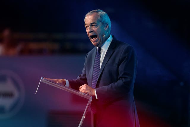 <p>A huge 70 per cent said they would want a closer relationship with Nigel Farage’s party</p>