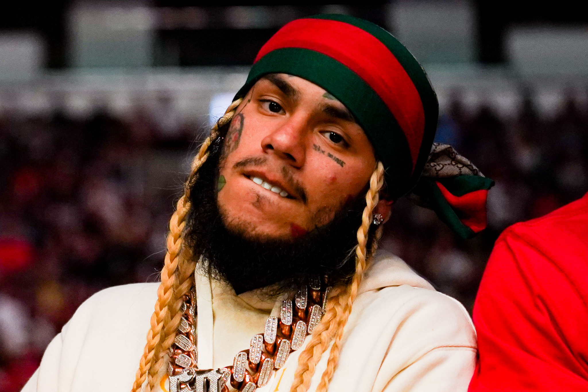 Tekashi 6ix9ine was arrested in New York City for allegedly violating his parole