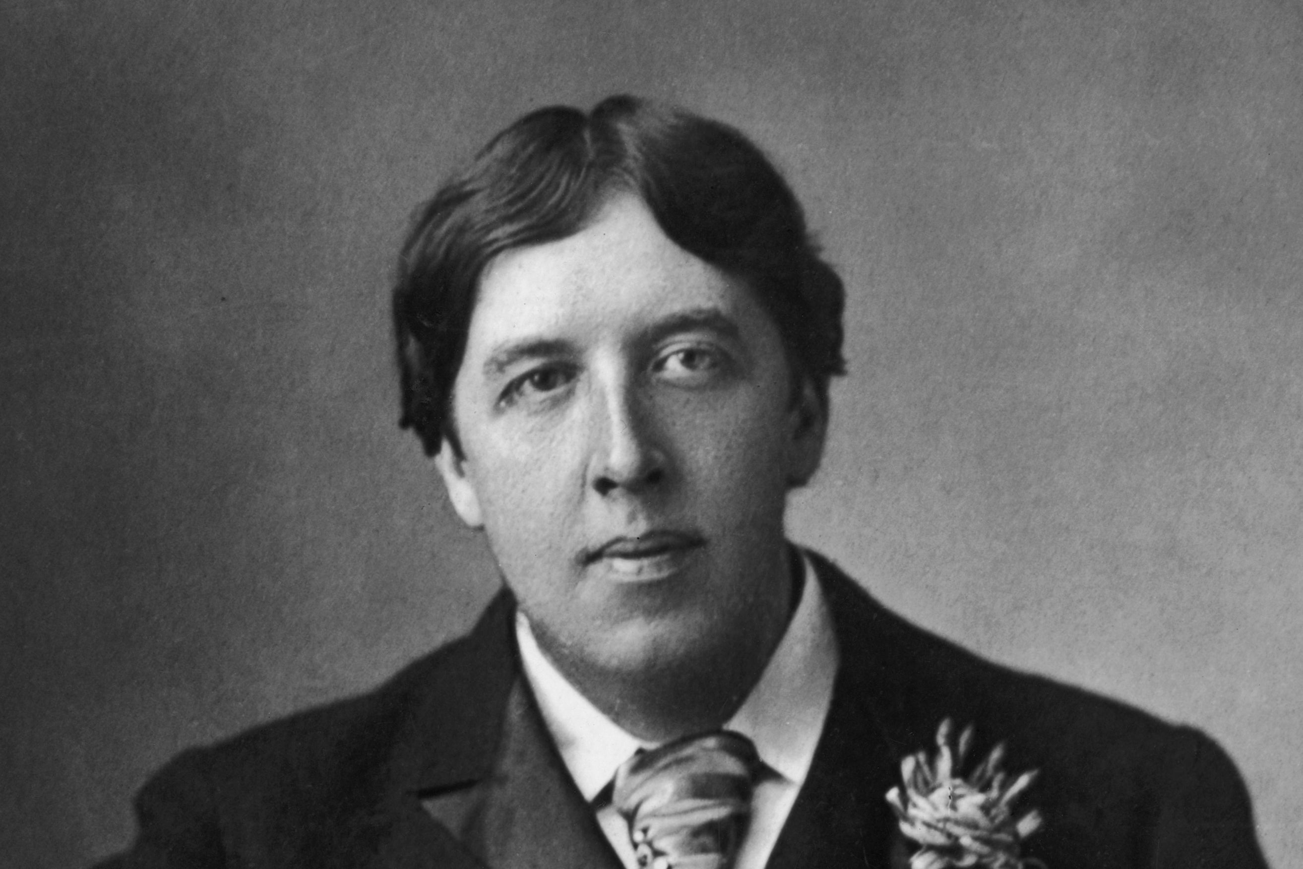 Playwright and novelist Oscar Wilde