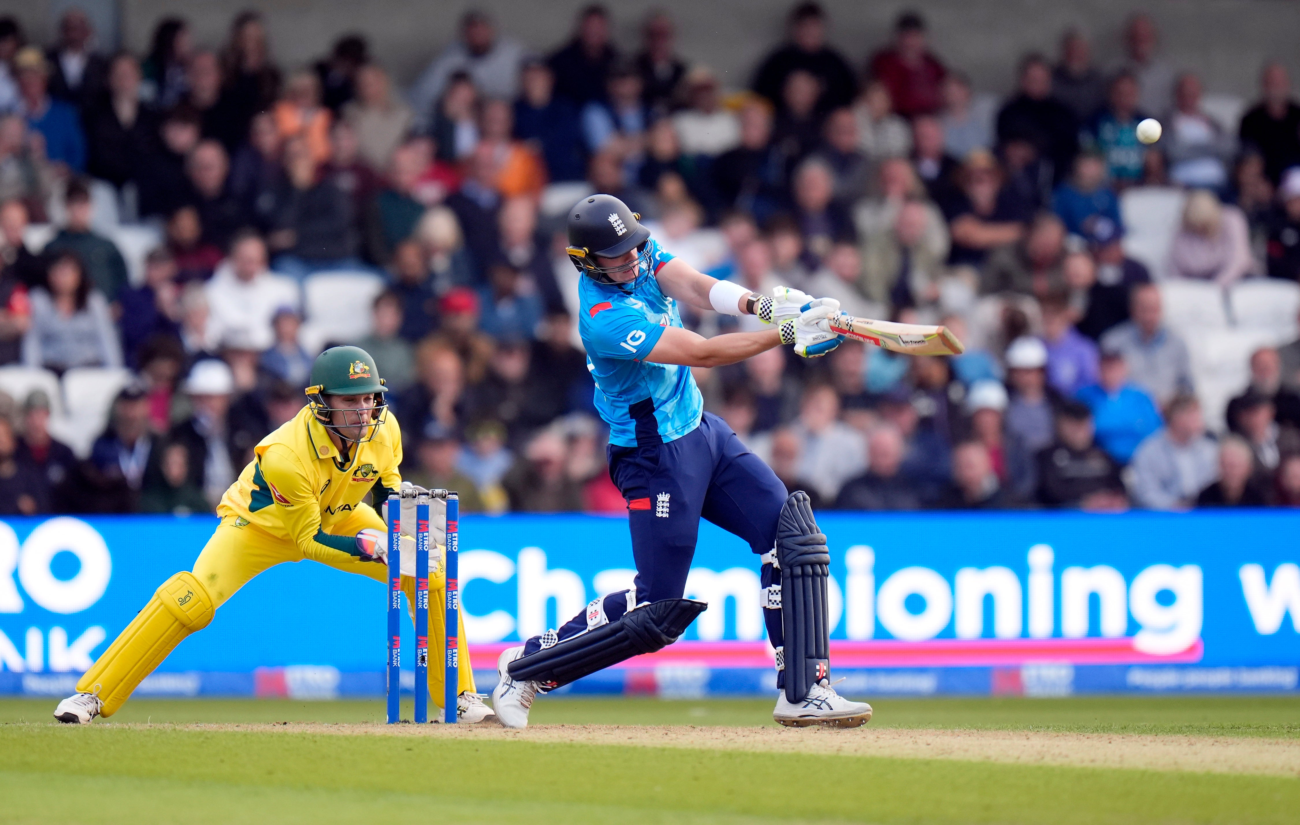 Jamie Smith scored 49 but England were skittled by the Australian attack