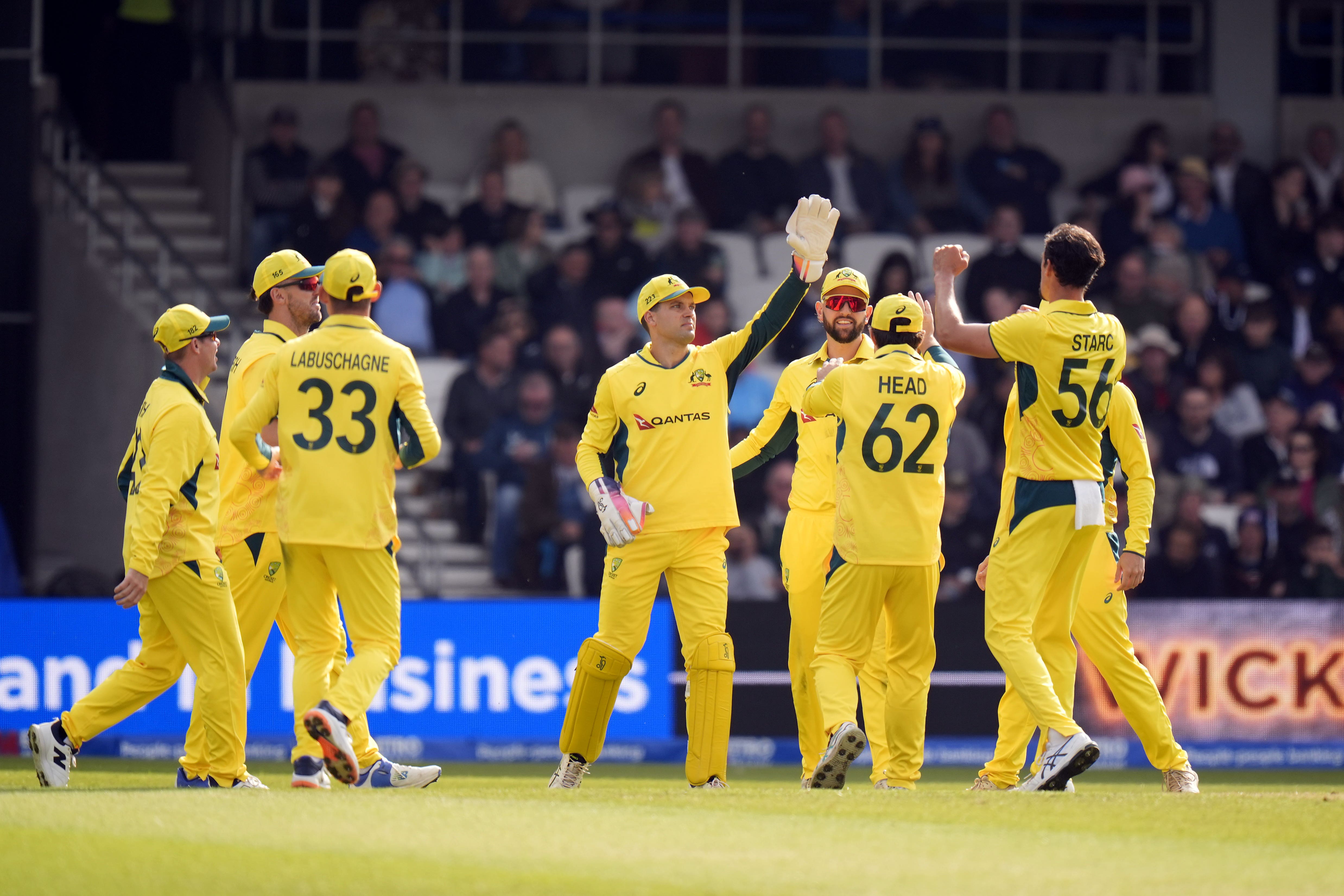 Australia moved to the brink of an ODI series win over England (Danny Lawson/PA)