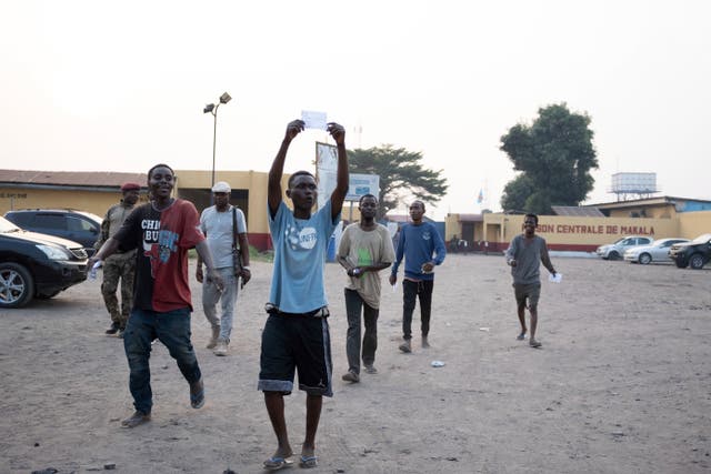 Congo-Prisoners Freed