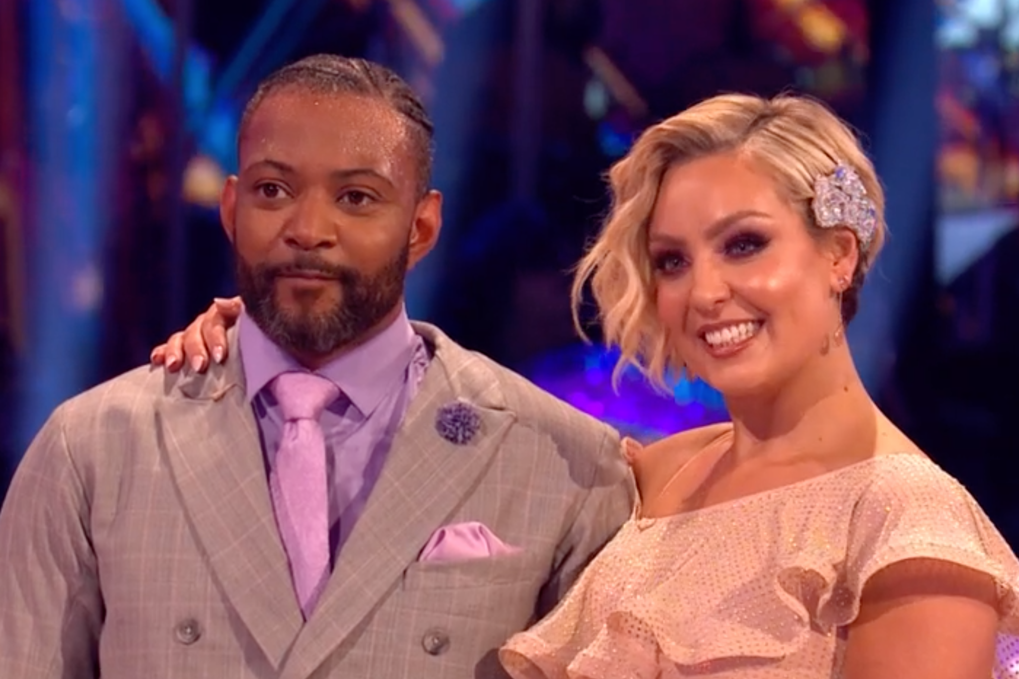 JB Gill and Amy Dowden on ‘Strictly’