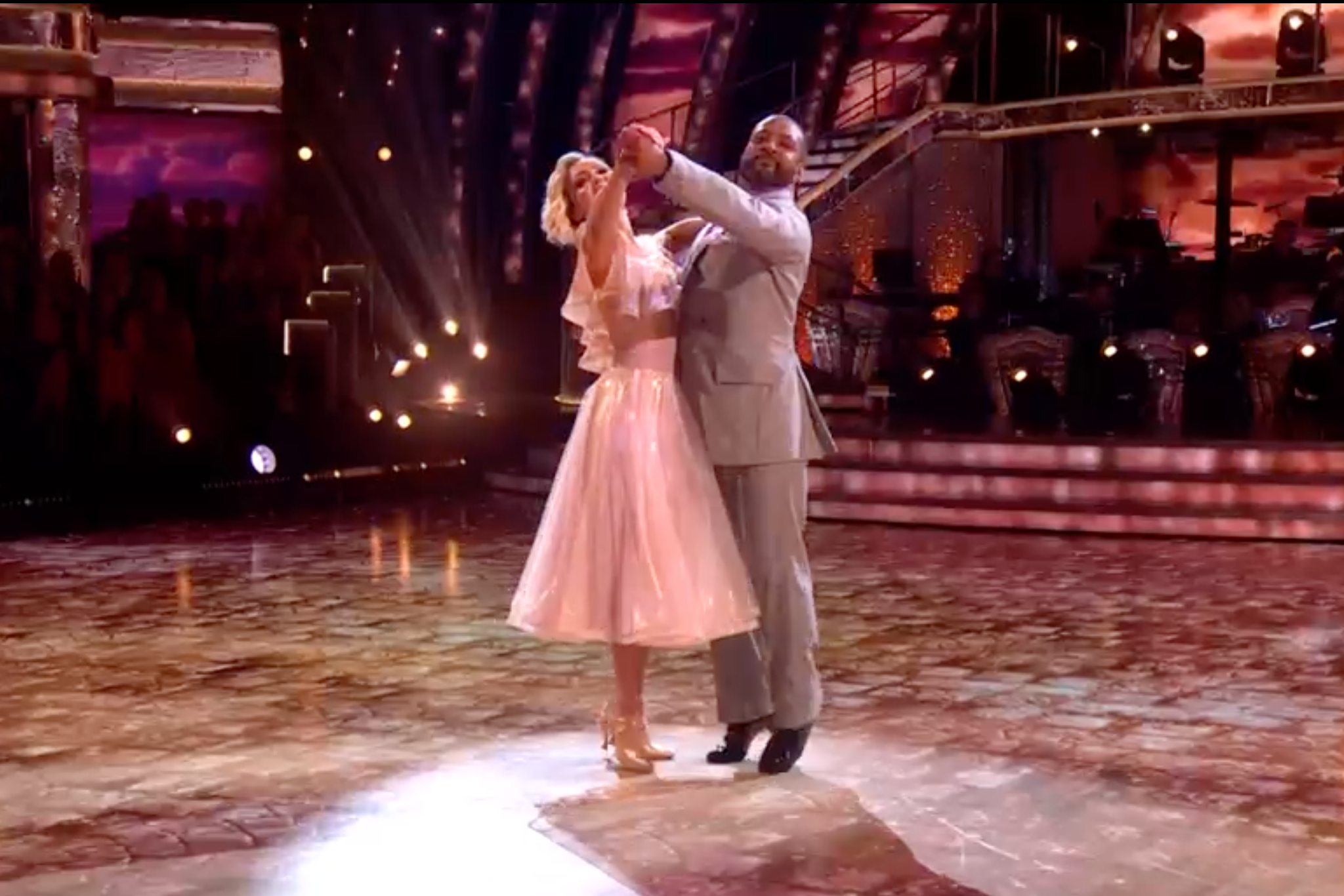 Amy Dowden and JB Gill on ‘Strictly Come Dancing'