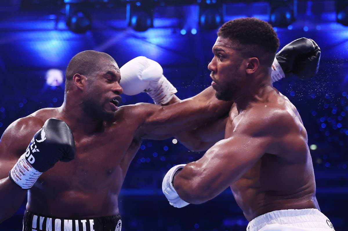 Joshua suffers crushing knockout as Dubois reigns at Wembley – live reaction