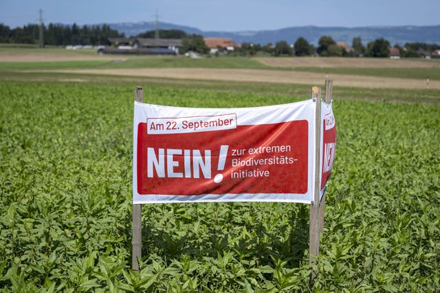 Switzerland Referendum Biodiversity