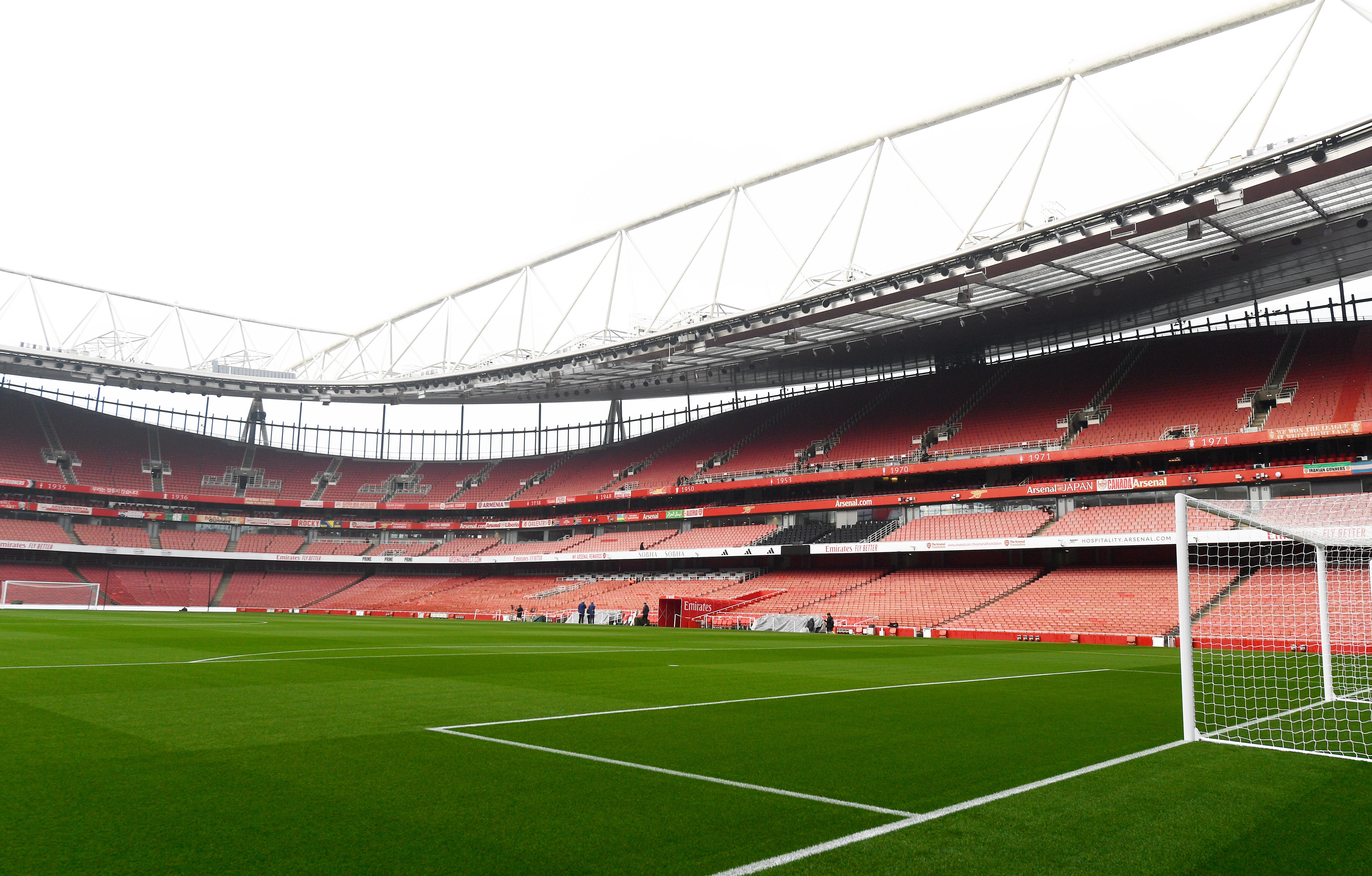 Arsenal take on Manchester City at the Emirates Stadium today