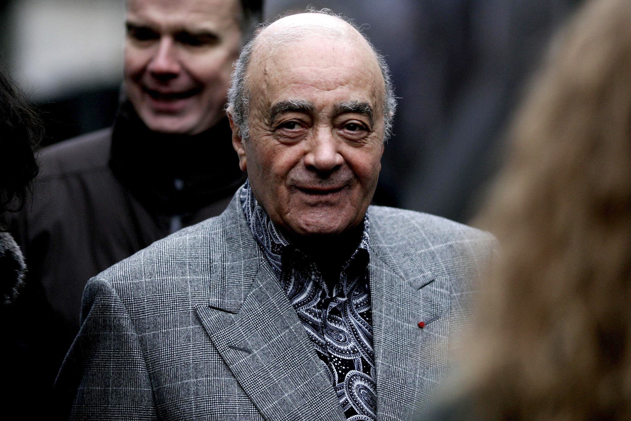 Mohamed Al Fayed on Tottenham Court Road in 2006.