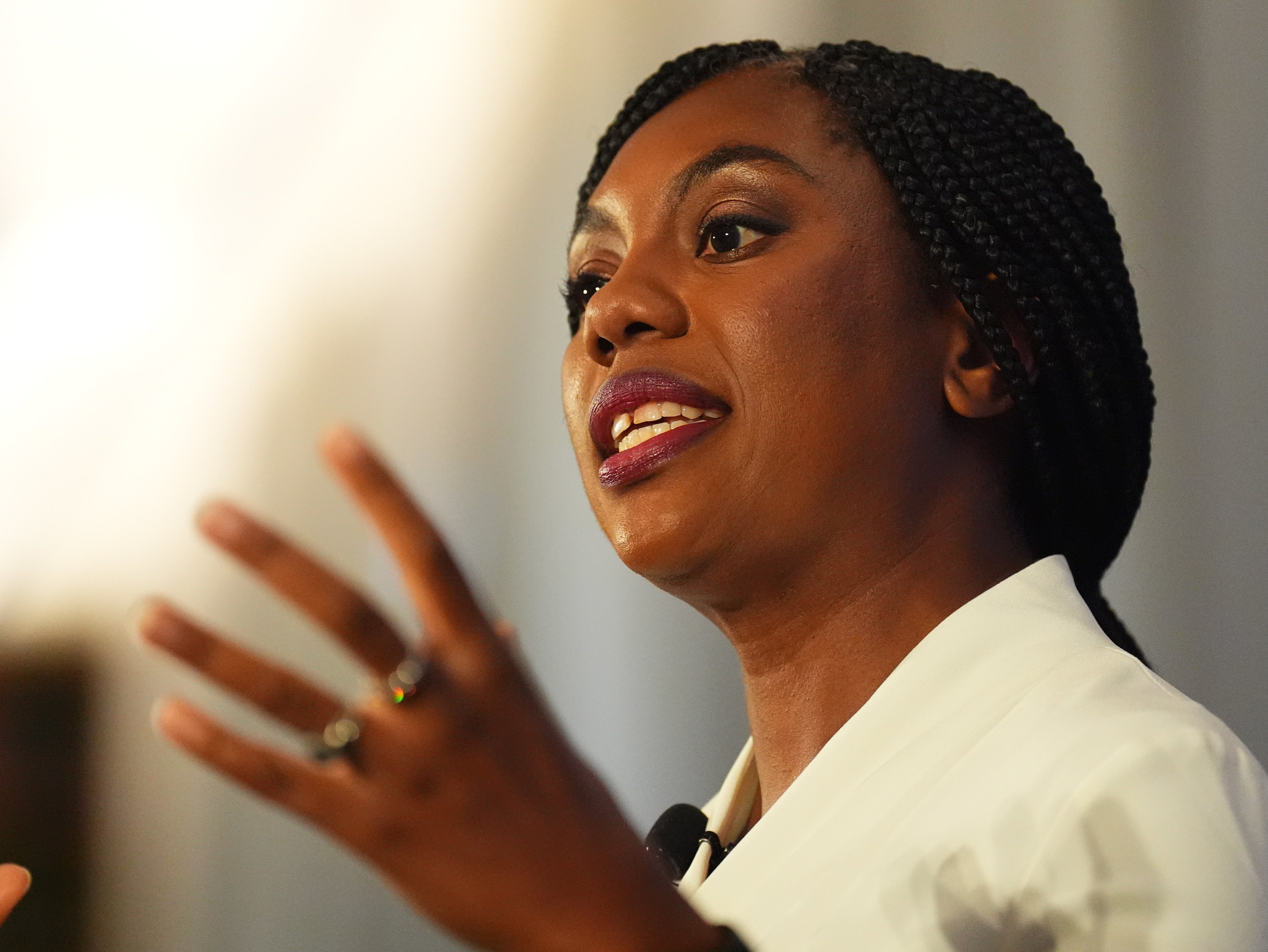 <p>Kemi Badenoch is seeking to become the next Tory leader (James Manning/PA)</p>