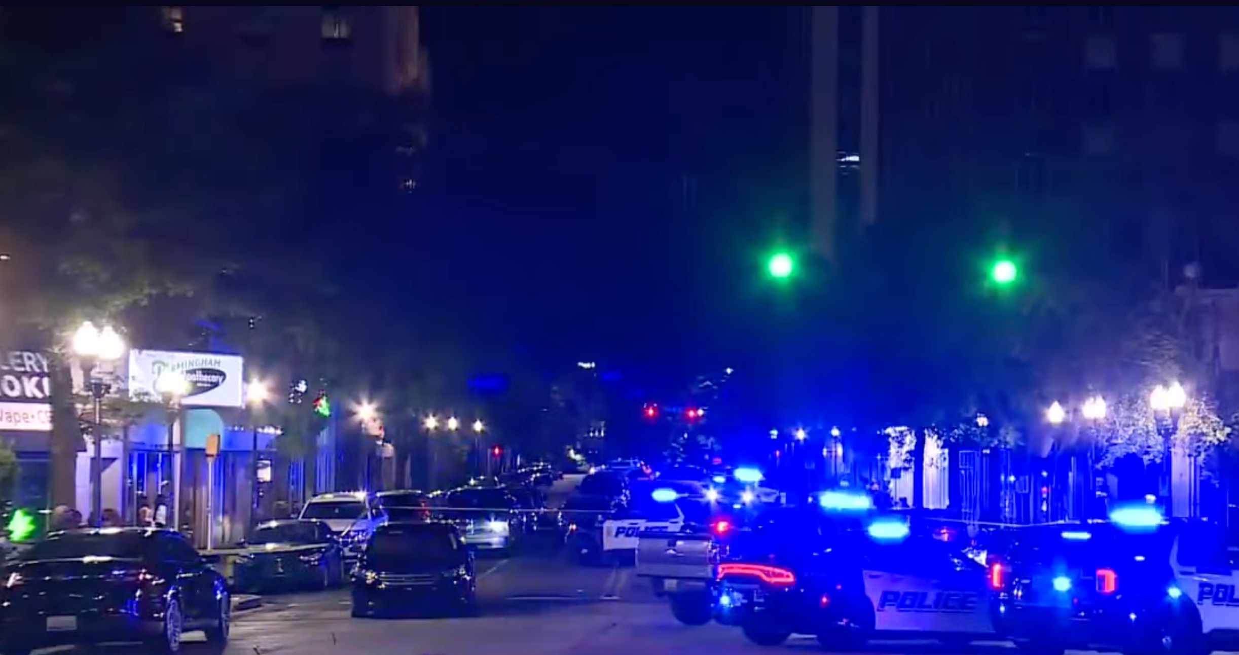 The shooting occurred in the Five Points South neighborhood, home to several restaurants and bars, as well as the University of Alabama campus