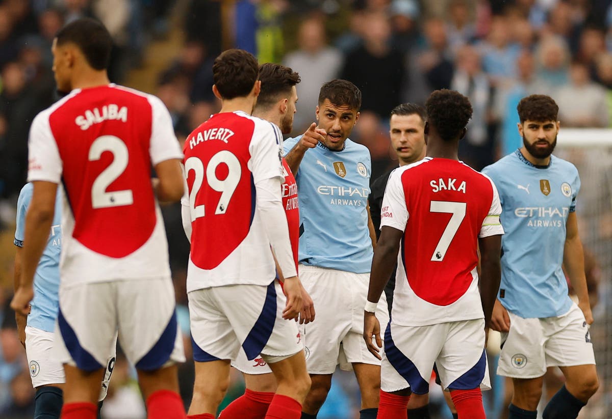 Furious Manchester City players accuses Arsenal of &lsquo;dark arts&rsquo; in explosive title showdown