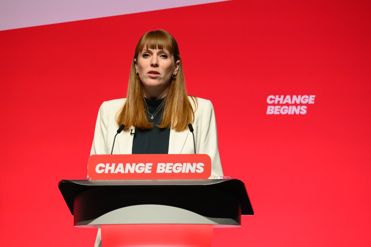 Labour conference live: Rayner gets ‘choked up’ during speech as she receives standing ovation