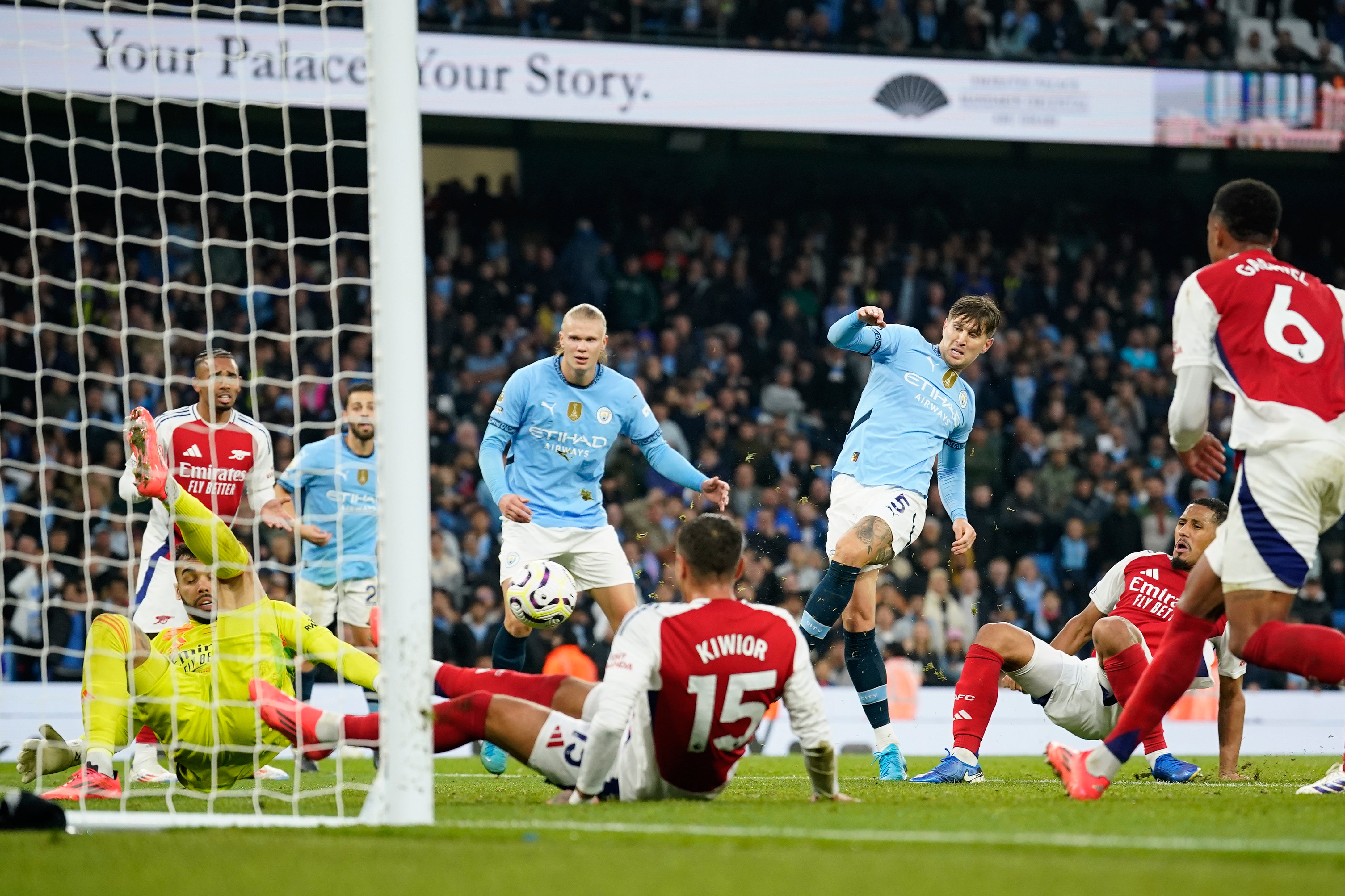 John Stones’ scored a late, late equaliser for City