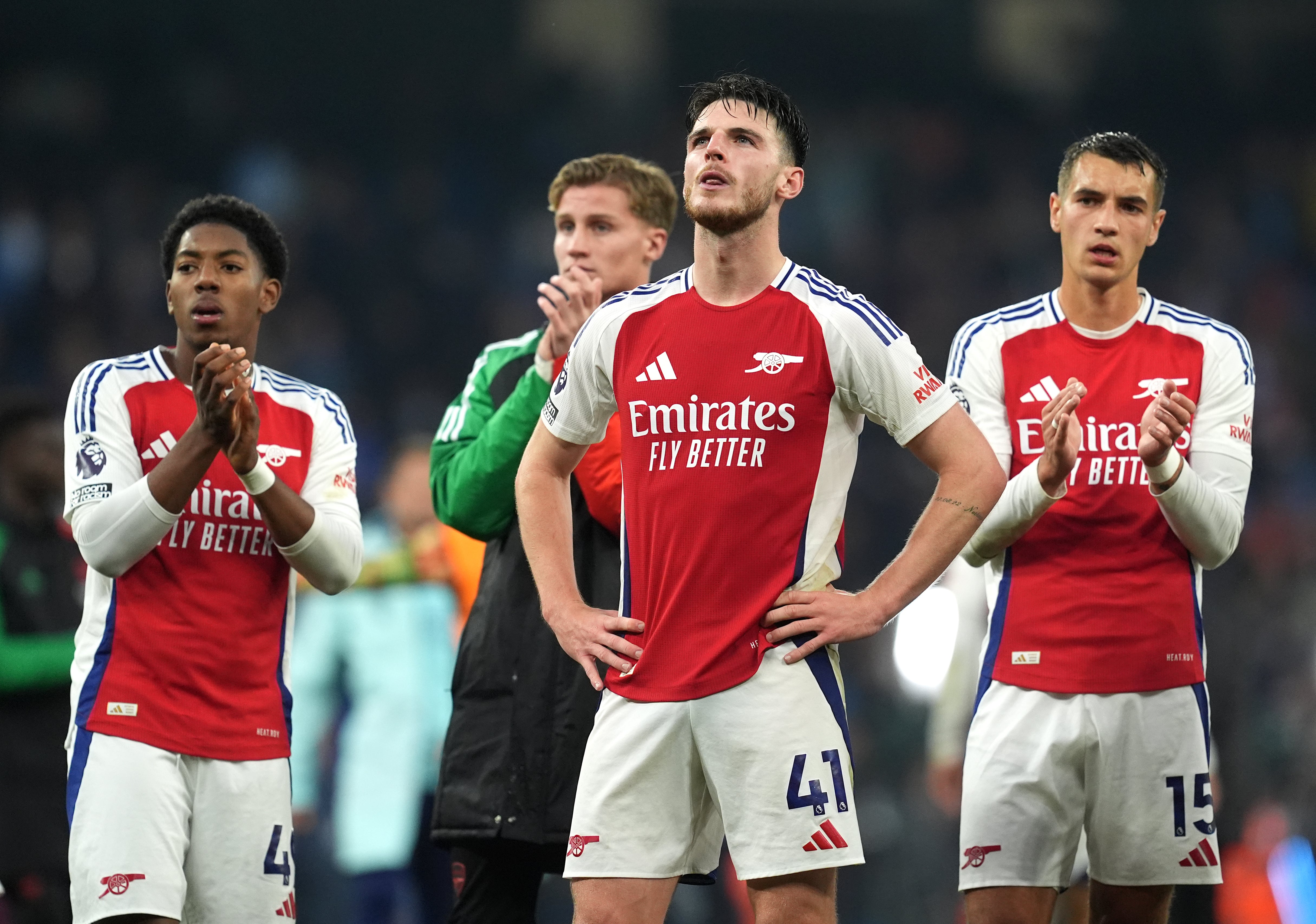 Arsenal stood resiliant and tall against the defending Champions