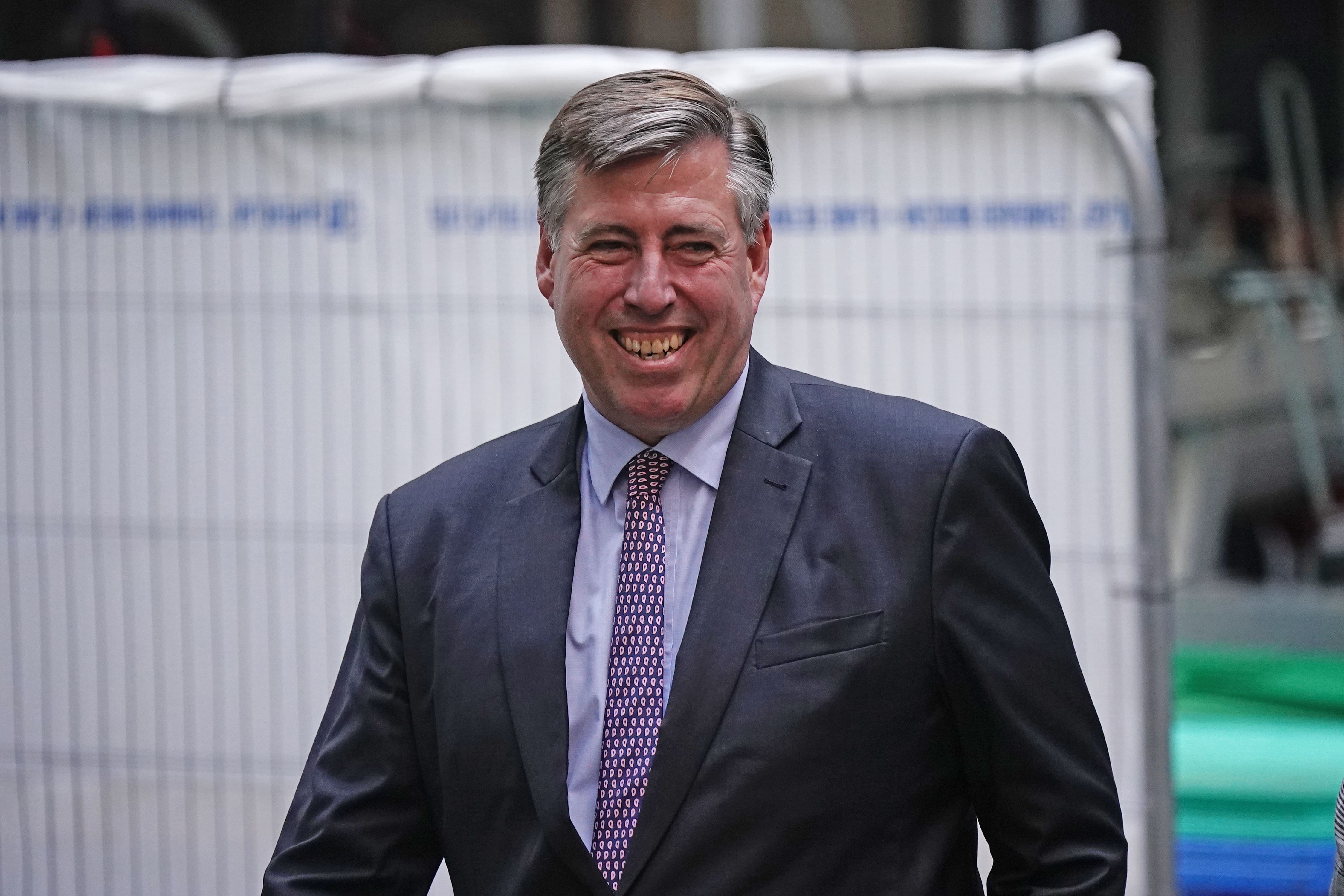 Sir Graham Brady is releasing his memoir ‘Kingmaker’ after heading up the 1922 Committee for 14 years. Picture date: Monday October 24, 2022.