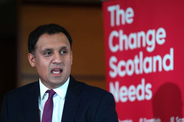 Scottish Labour leader Anas Sarwar will speak at the Labour party conference on Monday (Andrew Milligan/PA)