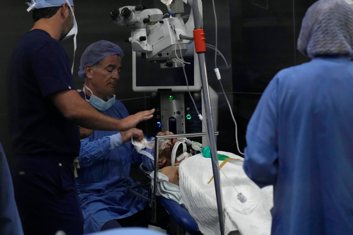 Exploding Medical Instruments Lebanese doctor races to save the eyes of those hurt by exploding tech ...